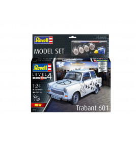 Model Set Trabant 601S ''Builder's Choice'', Revell Modellbausatz mit Basiszubehör