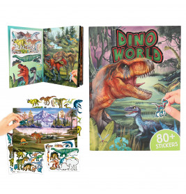 Dino World mit Puffy Stickern