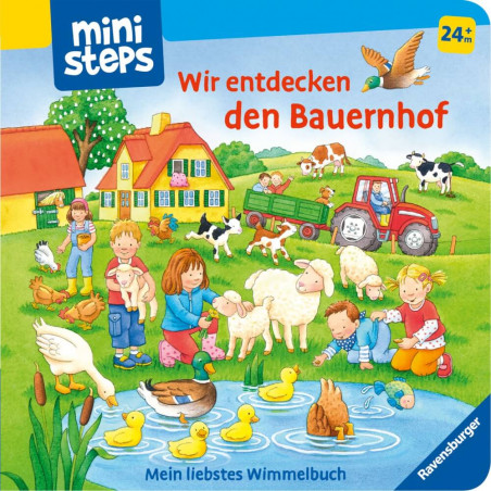 Ravensburger 30802 ministeps: Wir entdecken den Bauernhof ministeps-Bücher