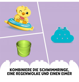 10965 Badewannenspaß: Schwimmender Tierzug