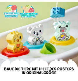 10965 Badewannenspaß: Schwimmender Tierzug