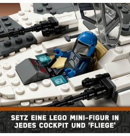 75348 Mandalorianischer Fang Fighter vs. TIE Interceptor