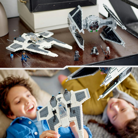 75348 Mandalorianischer Fang Fighter vs. TIE Interceptor