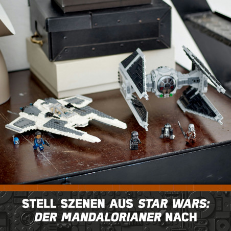 75348 Mandalorianischer Fang Fighter vs. TIE Interceptor