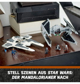 75348 Mandalorianischer Fang Fighter vs. TIE Interceptor