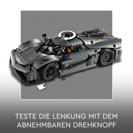 42173 Koenigsegg Jesko Absolut Supersportwagen in Grau