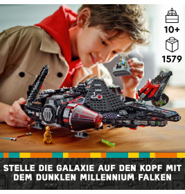 75389 Dunkler Millennium Falke