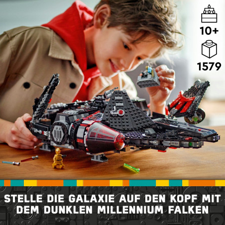 75389 Dunkler Millennium Falke