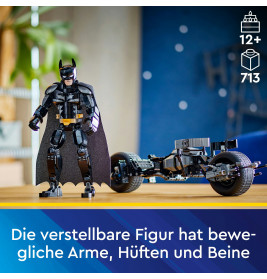 76273 Batman™ Baufigur mit dem Batpod