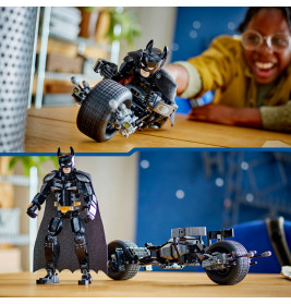 76273 Batman™ Baufigur mit dem Batpod