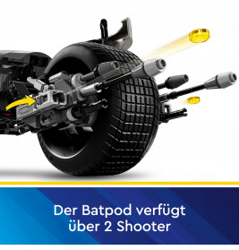 76273 Batman™ Baufigur mit dem Batpod