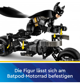 76273 Batman™ Baufigur mit dem Batpod