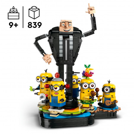 75582 Gru und die Minions aus LEGO® Steinen