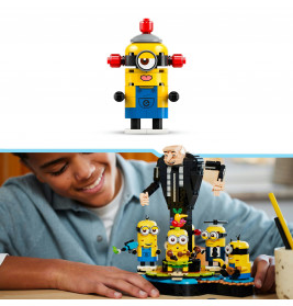 75582 Gru und die Minions aus LEGO® Steinen