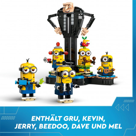 75582 Gru und die Minions aus LEGO® Steinen