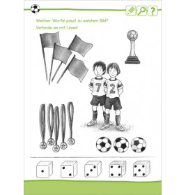 Rätselspaß Fußball. Ab 6 Jahren
