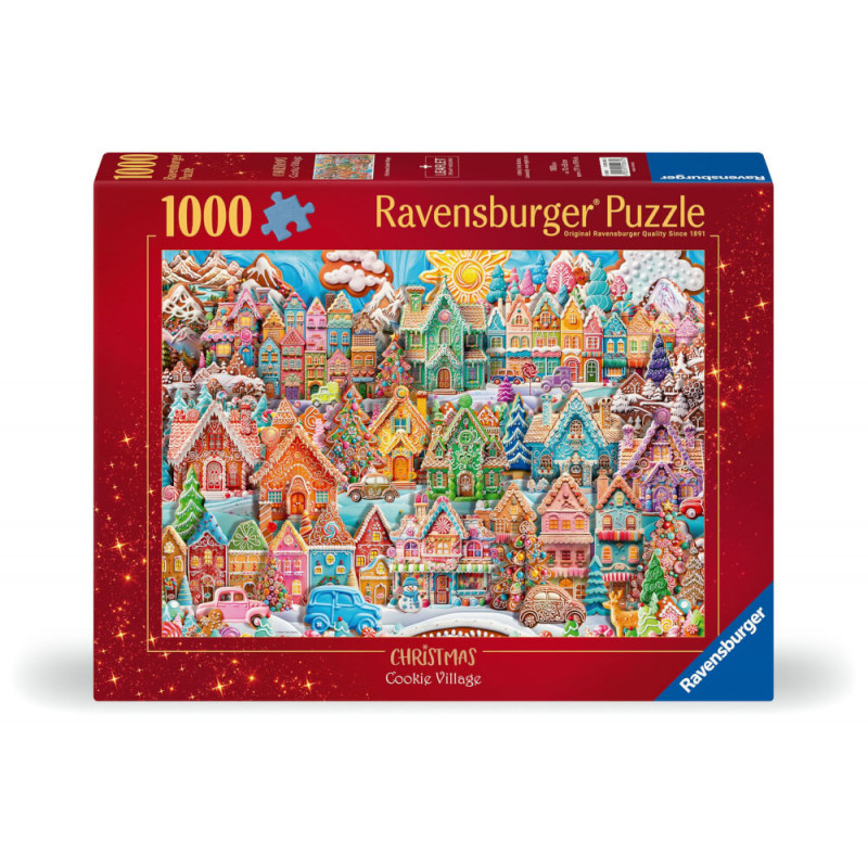 Ravensburger Weihnachtsplätzchendorf 1000 Teile Puzzle
