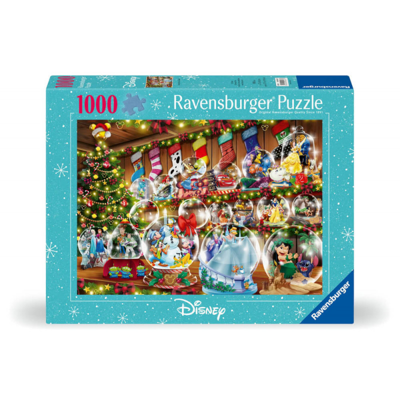 Ravensburger 12000537 Puzzle Schneekugelparadies 1000 Teile