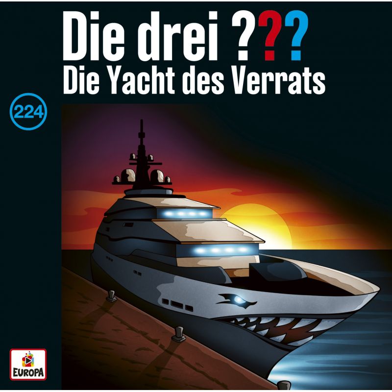 CD 224 Die Drei ???- Die Yacht des Verrats CD 224 Die Drei ???- Die Yacht des Verrats