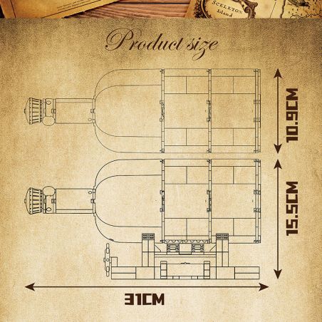 Mould King 10085 Revenge in a Bottle S