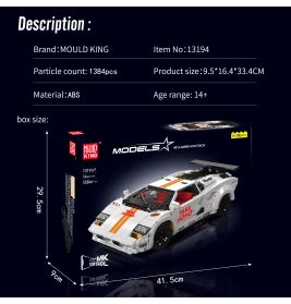 Mould King 13194 Lambo-coutach White
