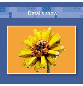 Mould King 24003 Barberton Daisy