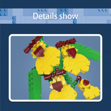 Mould King 24009 Dancing-doll Orchidee