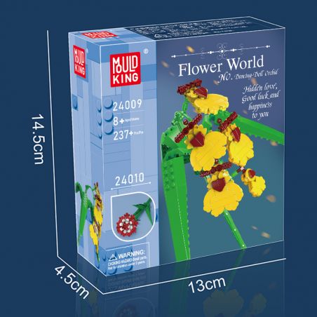 Mould King 24009 Dancing-doll Orchidee