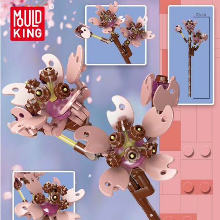 Mould King 24011 Cherry Blossoms