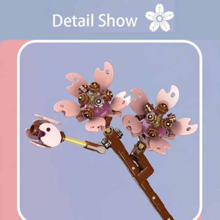 Mould King 24011 Cherry Blossoms