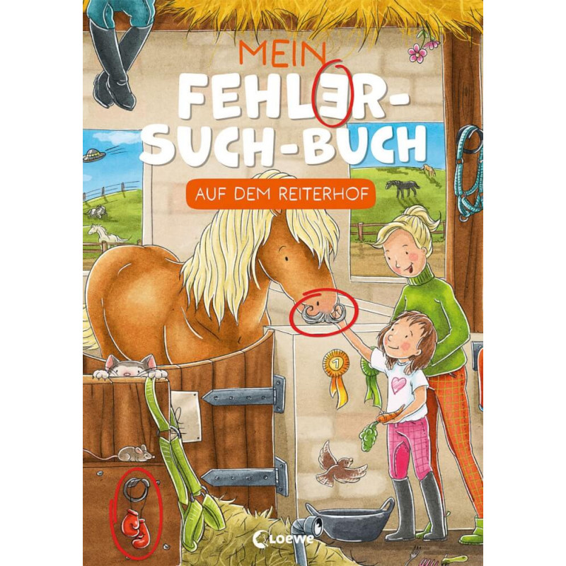 Mein Fehler-Such-Buch - Auf dem Reiterhof