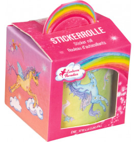 Stickerrolle - Einhorn-Paradies