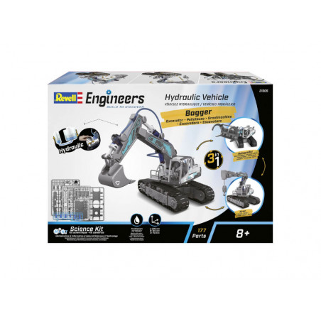 Hydraulic Excavator 3in1, Revell Engineers - Bauen, Forschen, Entdecken