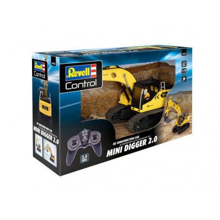 RC Construction Vehicle Mini Digger, Revell Control Ferngesteuertes Auto