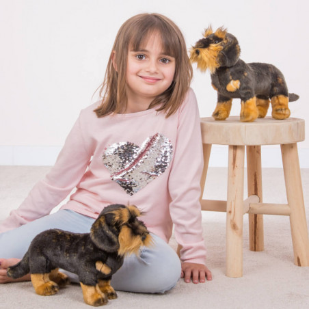 Teddy Hermann Rauhaardackel, 28 cm Teddy Hermann Rauhaardackel, 28 cm