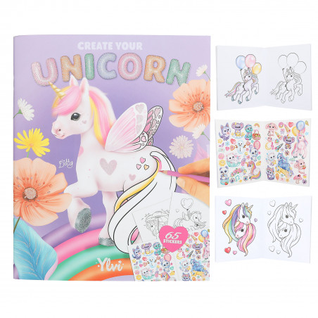 Ylvi Create your Unicorn Malbuch