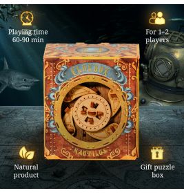 Cluebox - Escape Room in einer Box - Captain Nemo`s Nautilus