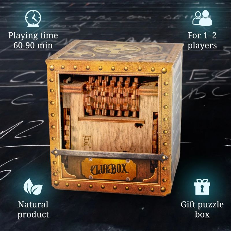 Holzpuzzlebox mit Gravur, Spielzeit 60-90 Min., für 1-2 Personen, Naturprodukt, auch als Geschenk geeignet. Holzpuzzlebox mit Gravur, Spielzeit 60-90 Min., für 1-2 Personen, Naturprodukt, auch als Geschenk geeignet.