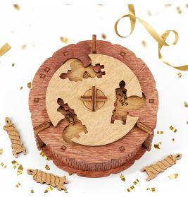 Birthday Cake Gift Puzzle