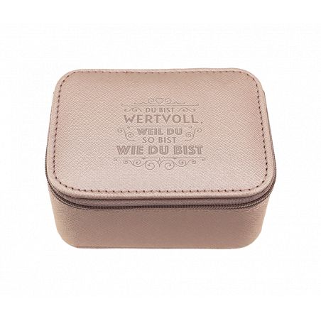 Schmuckbox Metallic Du bist
