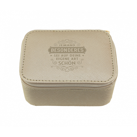 Schmuckbox Metallic Jemand besonderes