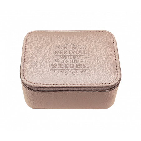Schmuckbox Metallic Du bist