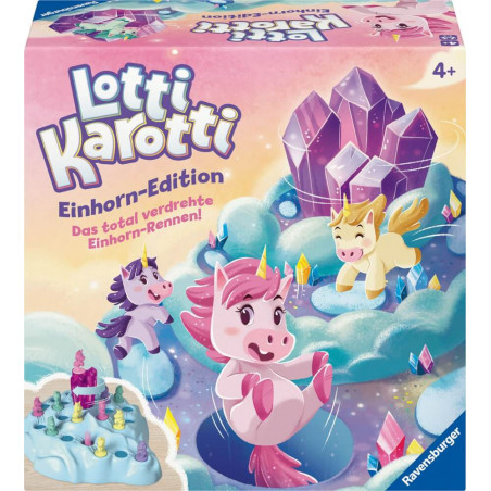 Ravensburger 22580 Lotti Karotti - Einhorn Edition Lustige Kinderspiele Lustige Kinderspiele