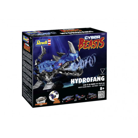 CyberBeasts HydroFang, Revell Bausatz zum Zusammenstecken mehrfarbig