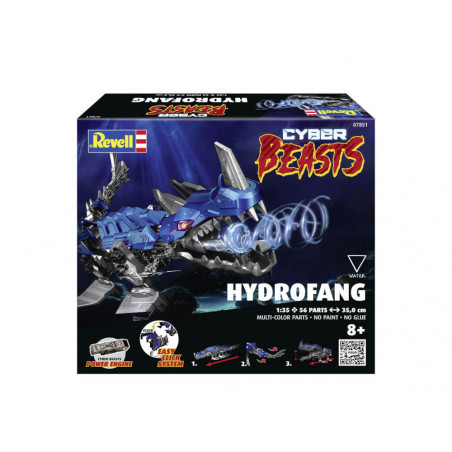 CyberBeasts HydroFang, Revell Bausatz zum Zusammenstecken mehrfarbig