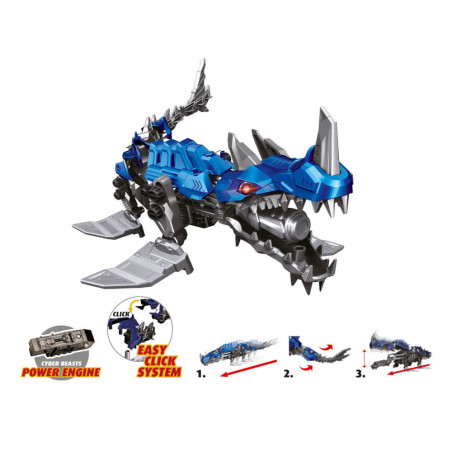 CyberBeasts HydroFang, Revell Bausatz zum Zusammenstecken mehrfarbig