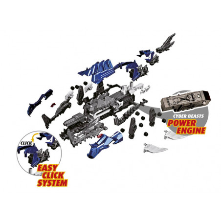 CyberBeasts HydroFang, Revell Bausatz zum Zusammenstecken mehrfarbig