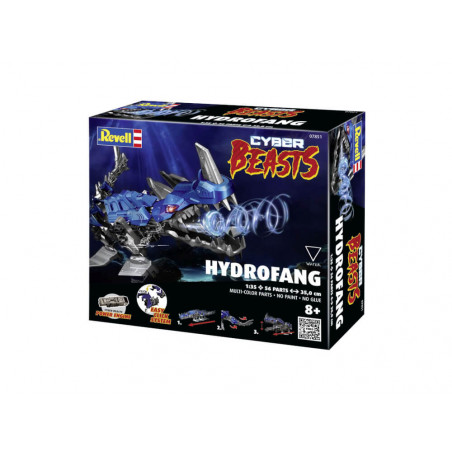 CyberBeasts HydroFang, Revell Bausatz zum Zusammenstecken mehrfarbig