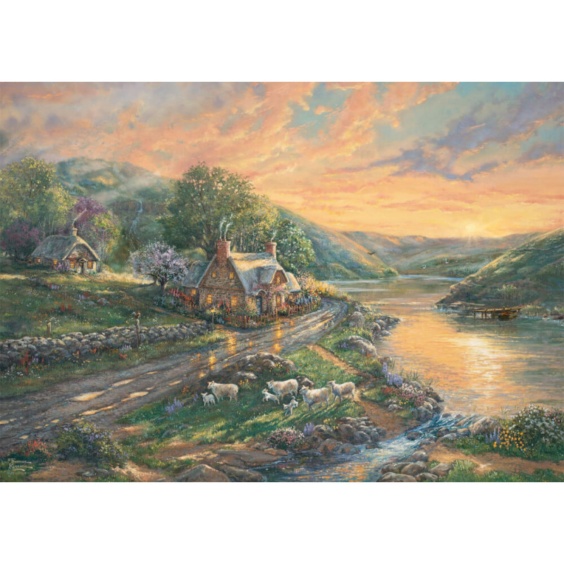 PU1000T.Kinkade Tagesanbruch im Emerald Valley