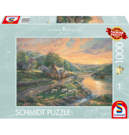 PU1000T.Kinkade Tagesanbruch im Emerald Valley